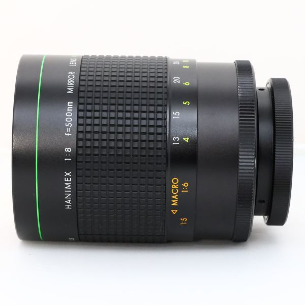 ☆希少・難あり☆HANIMEX MIRROR LENS MULTI-COATED 500mm F8 キヤノンFLマウント ハニメックス☆送料無料☆G066_画像5