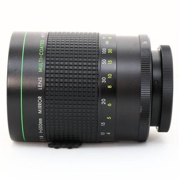 ☆希少・難あり☆HANIMEX MIRROR LENS MULTI-COATED 500mm F8 キヤノンFLマウント ハニメックス☆送料無料☆G066_画像8