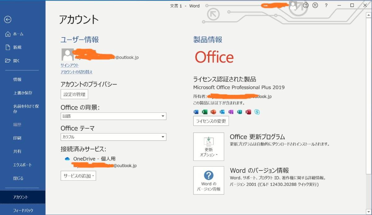 電話サポート★新品★ Microsoft Office 2019 Professional Plus for Windows（ユーザー独自のアカウントに紐付け関連OK ) _画像5