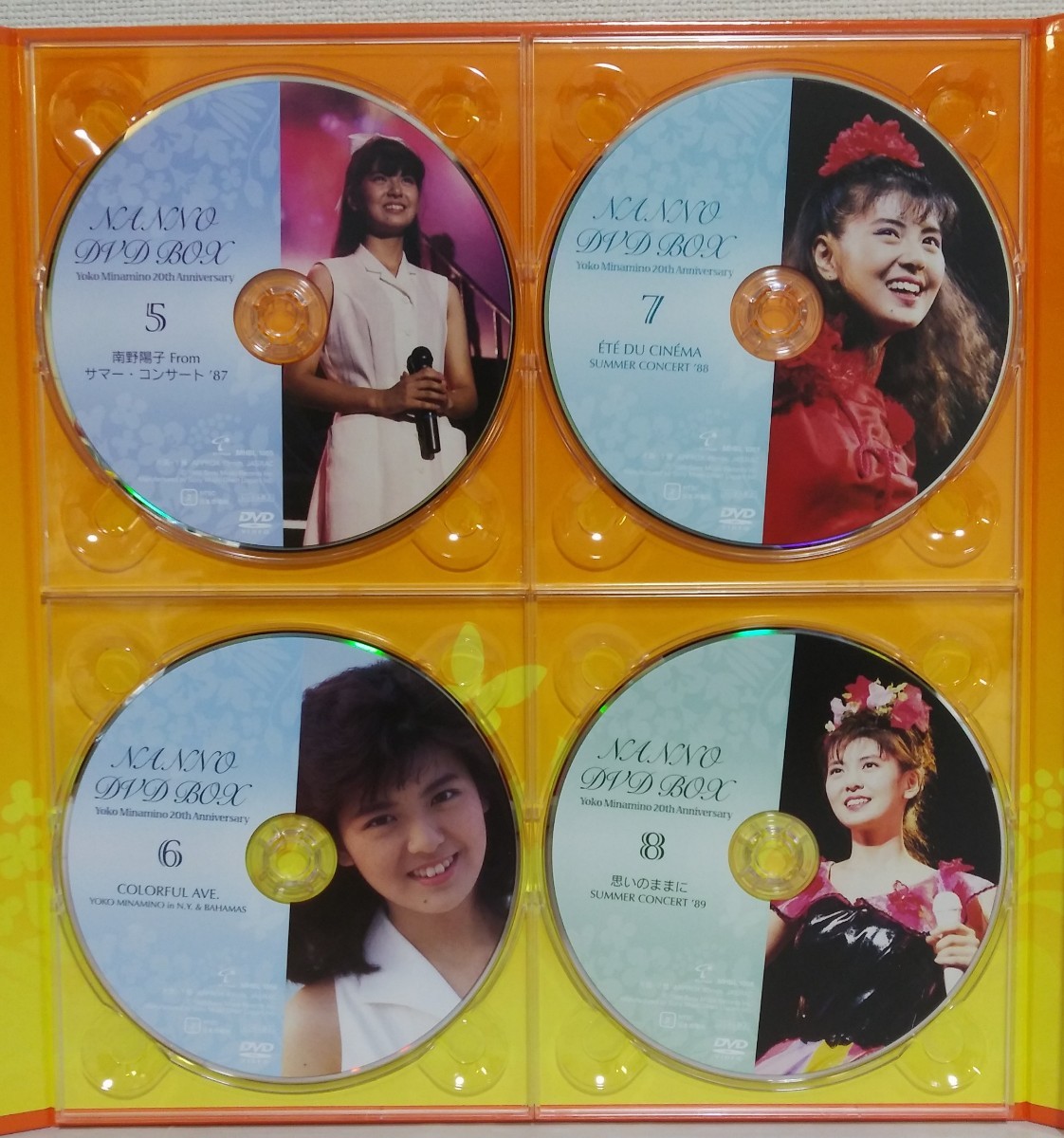 NANNO DVD BOX 南野陽子 minamino yoko 20th Anniversary 完全生産限定盤　DVD 12枚 詳細未確認 ジャンク_画像5