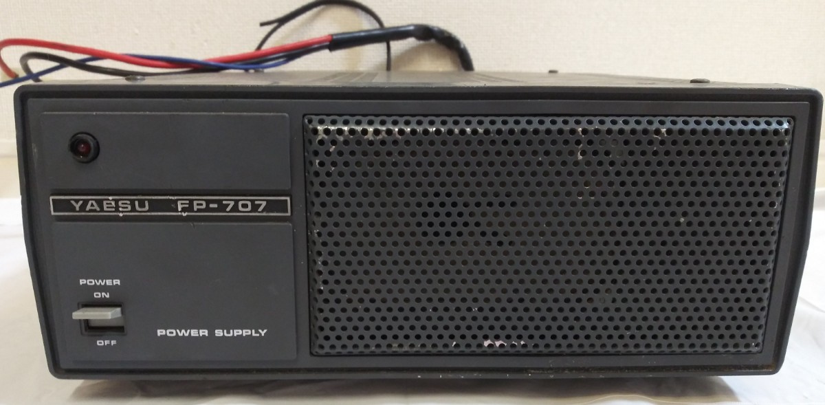 安定化電源 YAESU 八重洲 FP-707 動作未確認 ジャンク品 _画像1