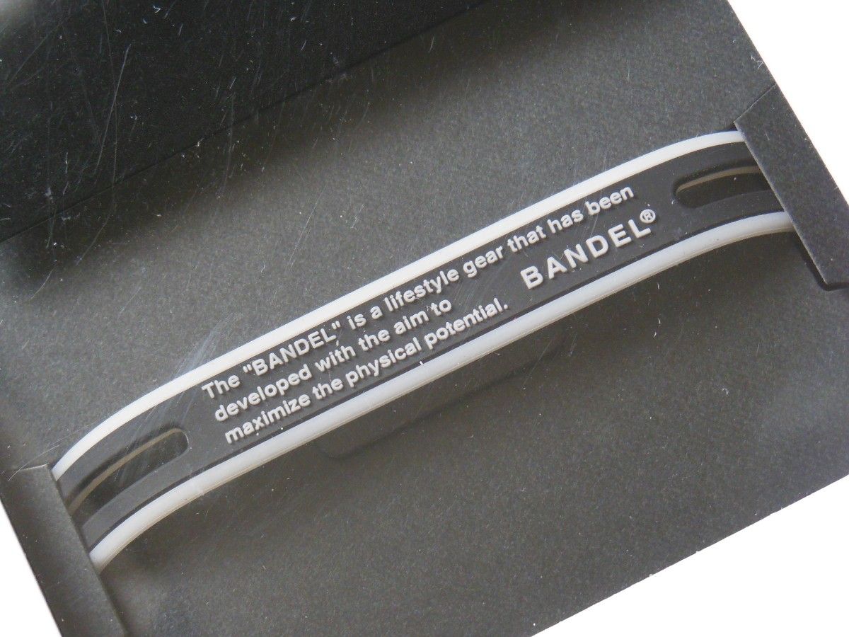 新品 BANDEL GHOST 2点セット ゴースト ルミナス ネックレス＋ブレスレット 黒 50cm/Mサイズ