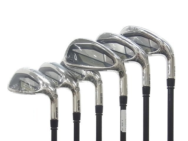 ■ウィルソン■Wilson Staff D9 6本■5-P■R■TENSEI AV SILVER 60■未使用■1円～_画像1