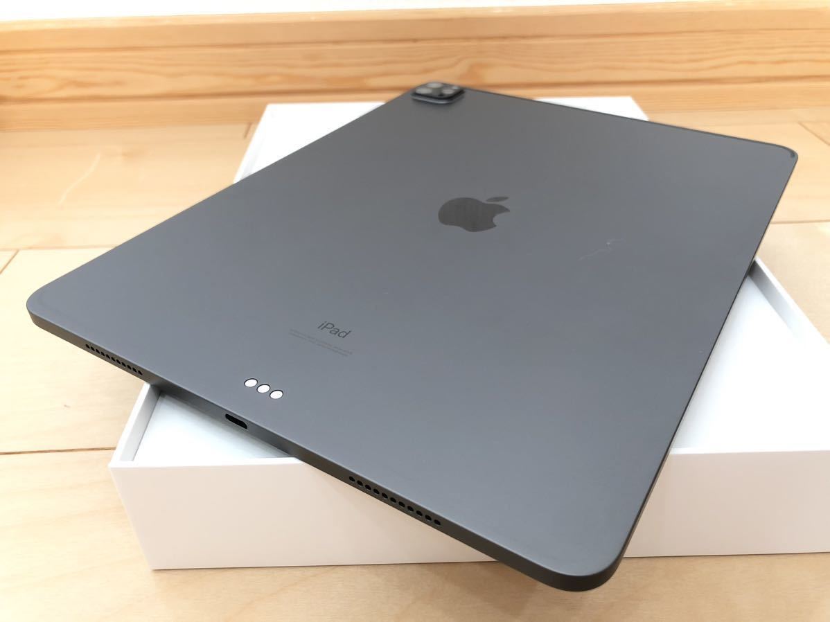 【美品】iPad Pro 12.9インチ 第5世代/A2378/Wi-Fiモデル /128GB/スペースグレイ/Apple pencil第2世代/充電器/元箱/バッテリー最大容量93%_画像4