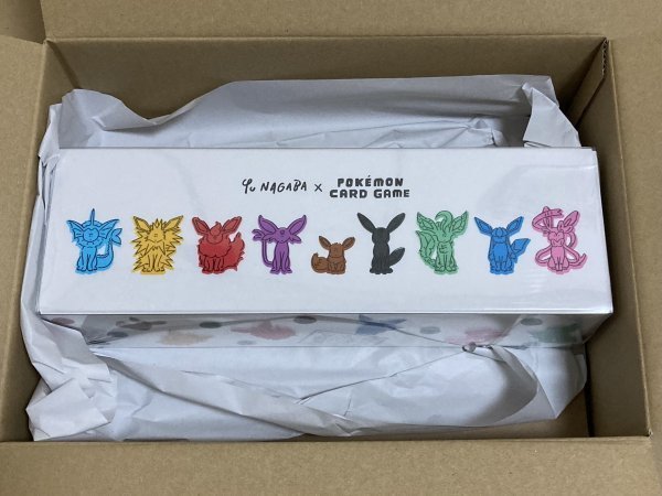 国内正規品 新品 ポケモンカードゲーム YU NAGABA × ポケモンカードゲーム イーブイズ スペシャルBOX プロモカード無し 長場雄の画像1