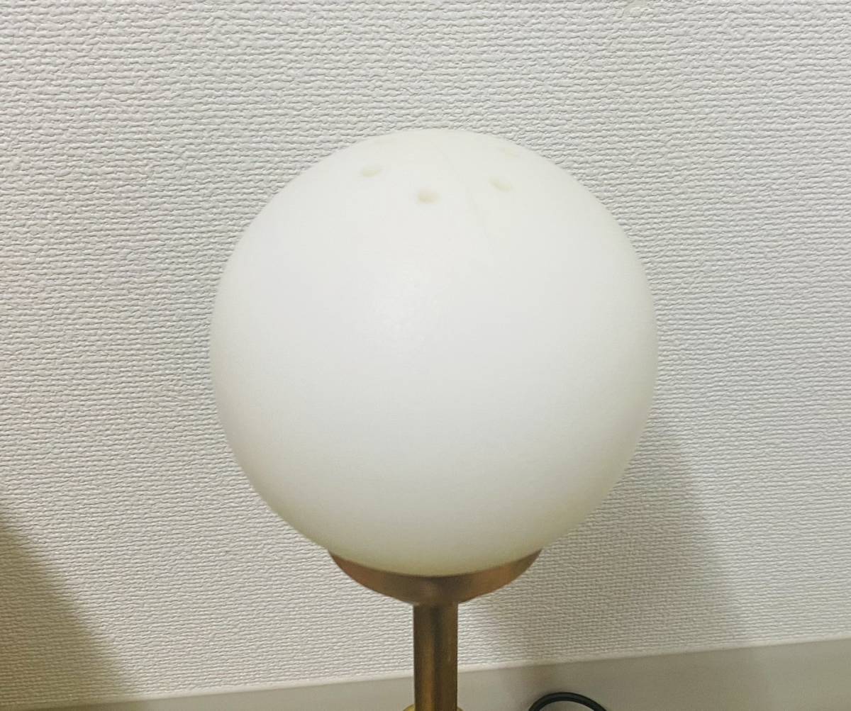 Y NIKKA WHISKY ニッカウイスキー オリジナル 陶磁器ランプ 点灯確認済み 高さ約37cm アンティーク_画像3
