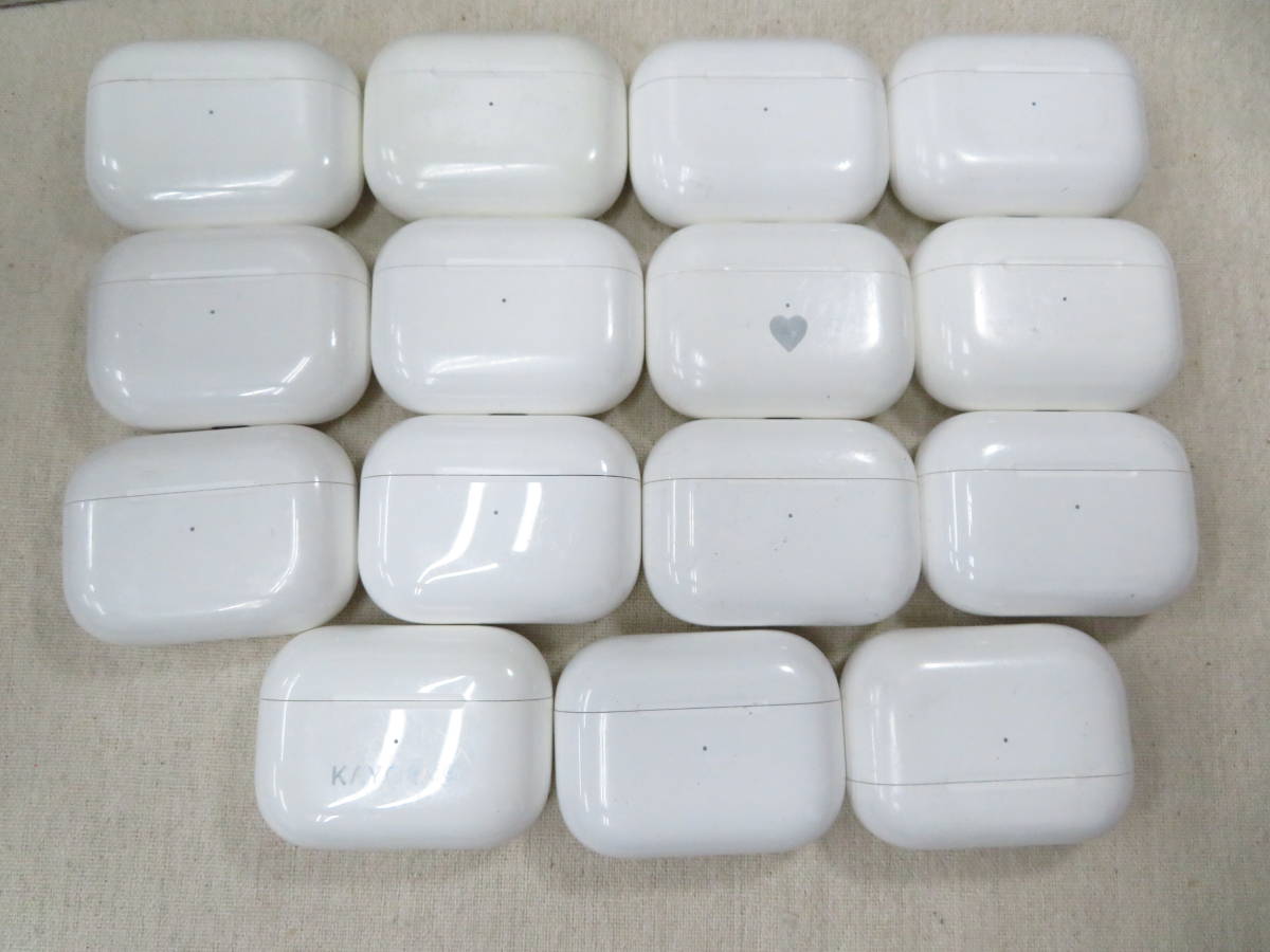 11J193EZE◎Apple　アップル　AirPods Pro Charging Case A2190 充電ケースのみ 15個セット◎中古品 ジャンク_画像1