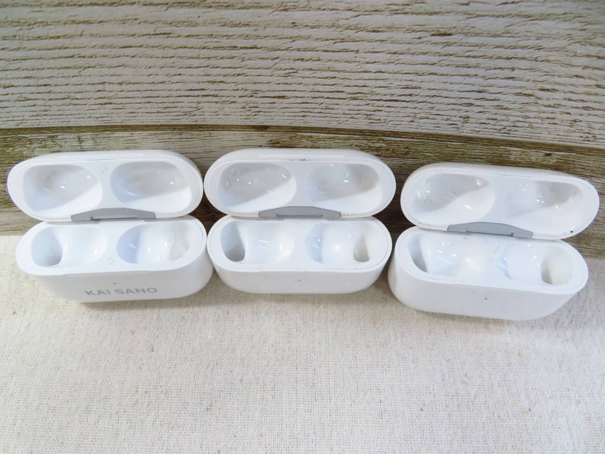 11J415EZE◎Apple　アップル　AirPods Pro Charging Case A2190 充電ケースのみ 15個セット◎中古品 ジャンク_画像7