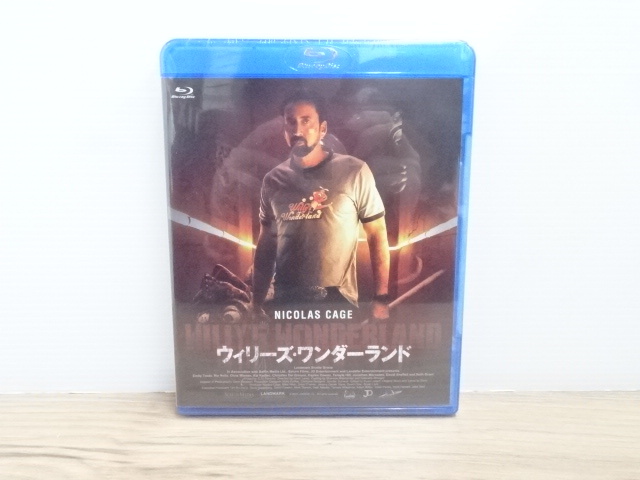 11M321◎Blu-ray ウィリーズ・ワンダーランド ニコラスケイジ アクションホラー◎未開封【送料無料】_画像1