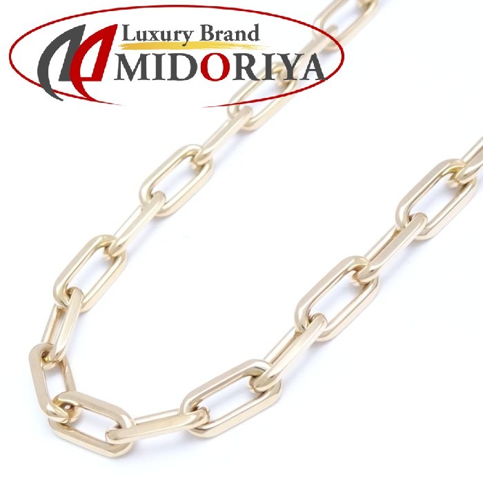 CARTIER Cartier Santos de Cartier chain necklace necklace B7224582 55.5cm K18YG yellow gold /290789[ used ]