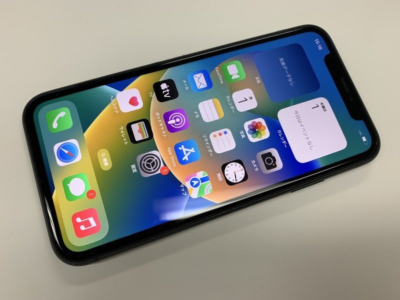 DW469 SIMフリー iPhone11 ブラック 64GB ジャンク ロックOFF-