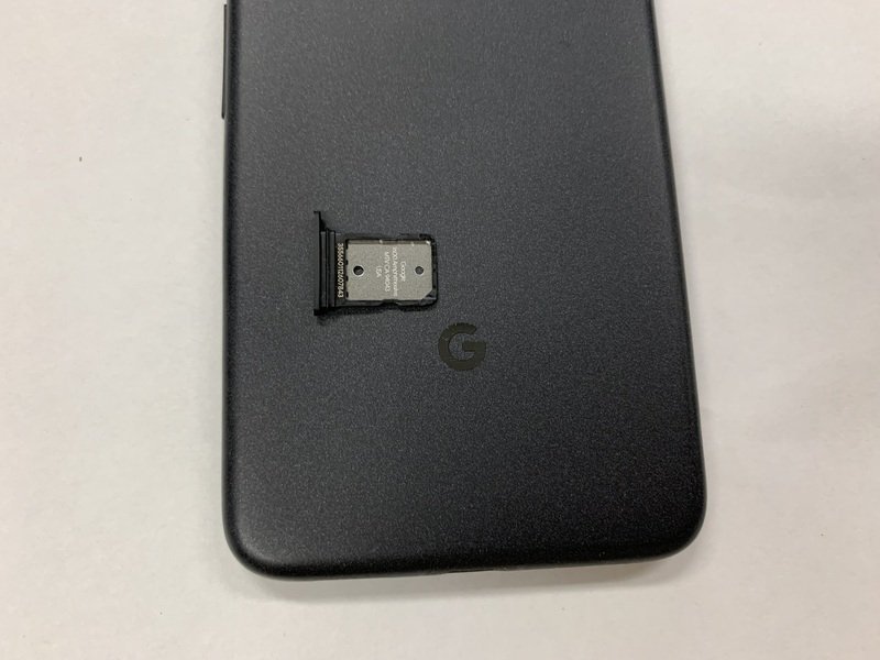 再DI826 SIMフリー Google Pixel 5 Just Black 128GB ジャンク_画像3