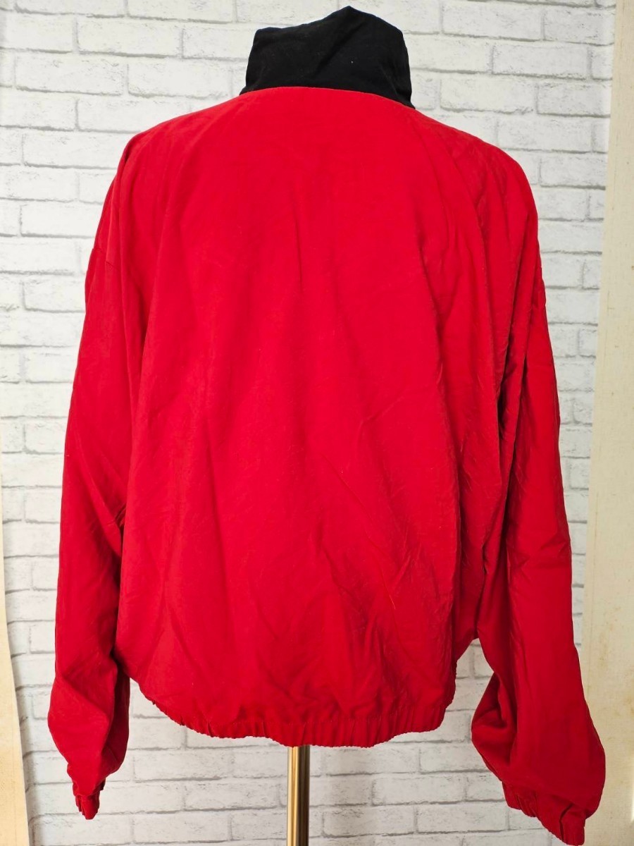 【送料無料】メンズヴィンテージジャケット ブルゾン ナイロンジャケット 古着 90年代 no.34_画像2