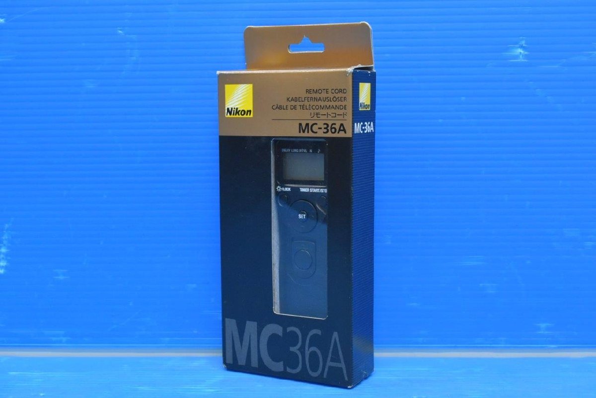 未使用品 Nikon リモートコード MC-36A アクセサリー ニコン_画像3