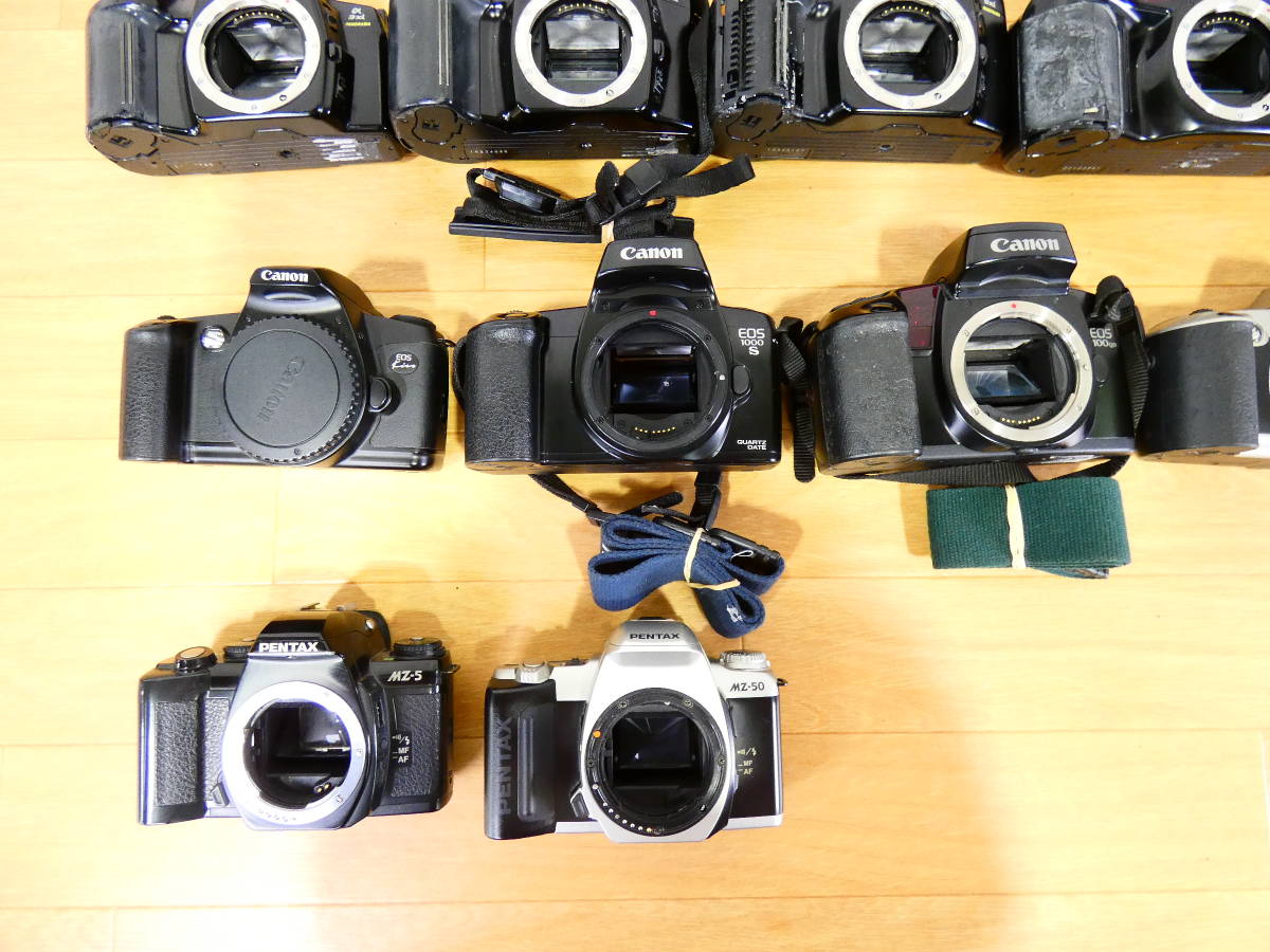 ▲一眼レフフィルムカメラ 23台まとめて Nikon/Canon/MINOLTA/PENTAX ※ジャンク品 レンズ無し 同梱不可 ＠120_画像4