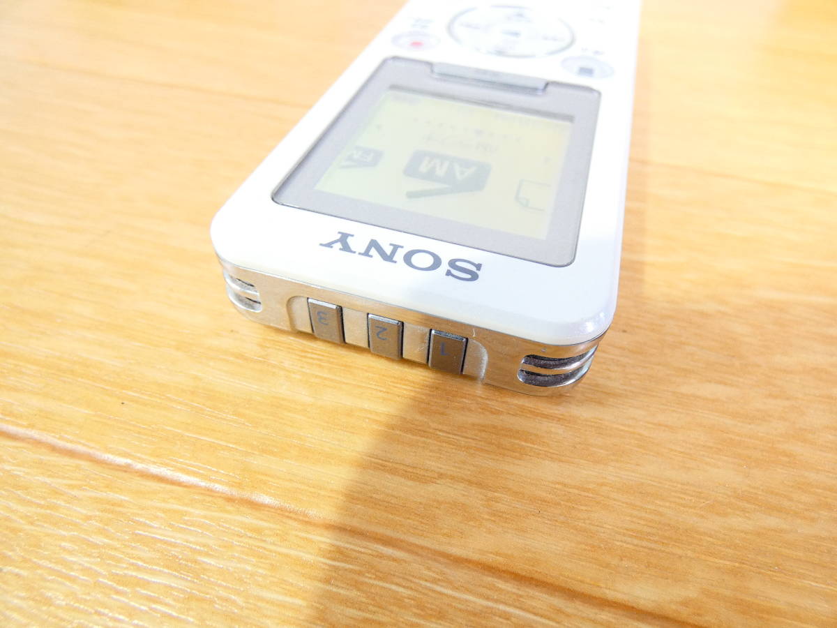 SONY ソニー ICZ-R100 ラジオ付きICレコーダー 音響機器 @送料520円 (11)_画像7
