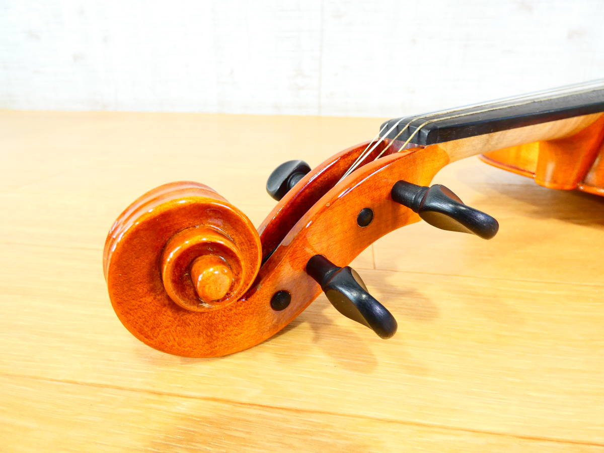 【USED!SUZUKI VIOLIN バイオリン No330 Size:4/4★スズキ/弓：SUGITO/ケース付/Anno1991 ※現状品＠120（11）】_画像10