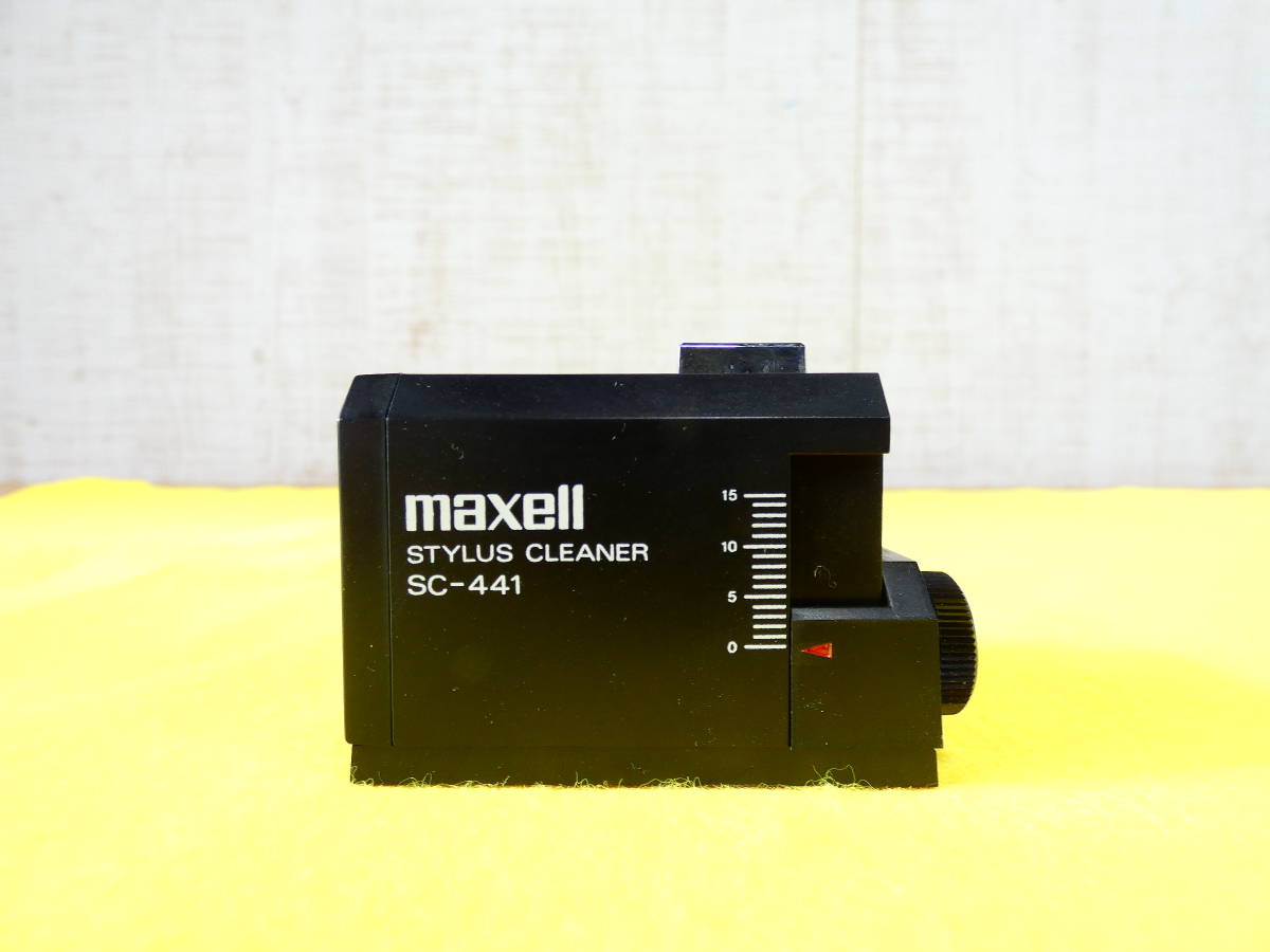 maxell マクセル SC-441 スタイラスクリーナー 音響機器 ※現状渡し/動作未確認 @送料520円 (11)_画像1