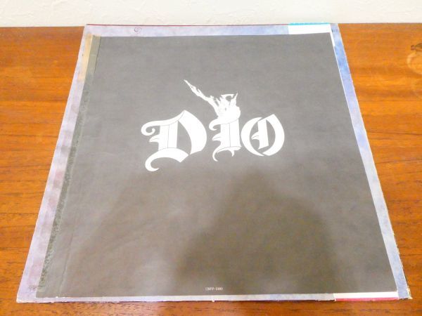 S) ●(R-25) Dio ディオ 「 Sacred Heart セイクレッド・ハート 」 LPレコード 帯付き 28PP-1008 @80_画像4