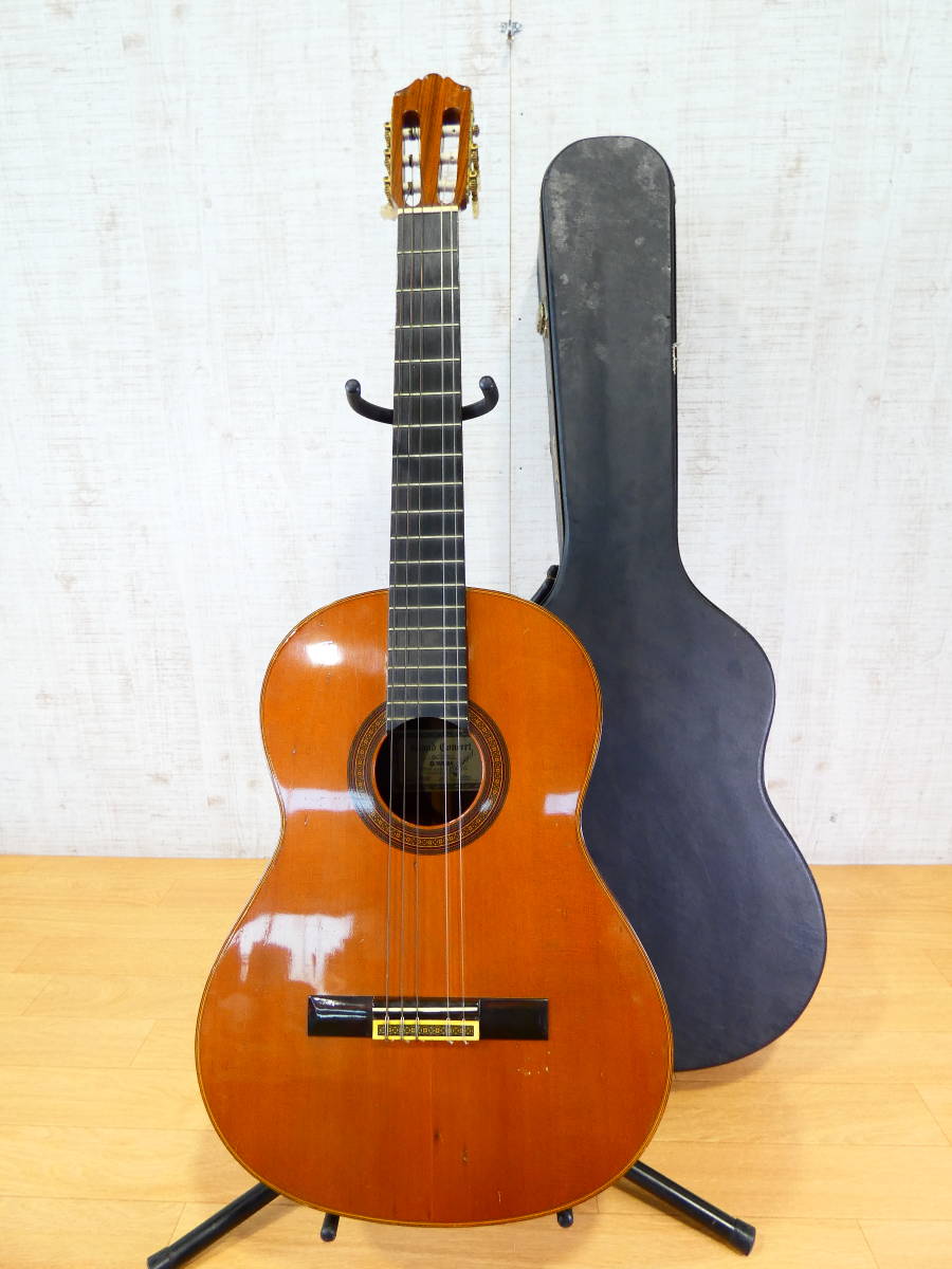 【S) (G14)ジャンク!YAMAHA クラシックギター GC-5(C)★ヤマハ/ガットギター/ケース付/1980年製＠170（10）】_画像1