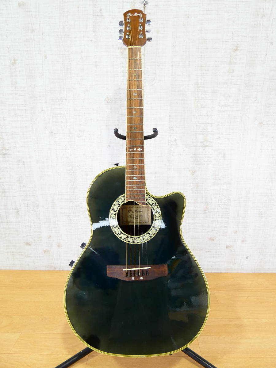 【S) USED!Pro Martin エレキアコースティックギター EA350BLS★プロマーチン/エレアコ/ケースあり ※現状品＠170（11）】_画像1