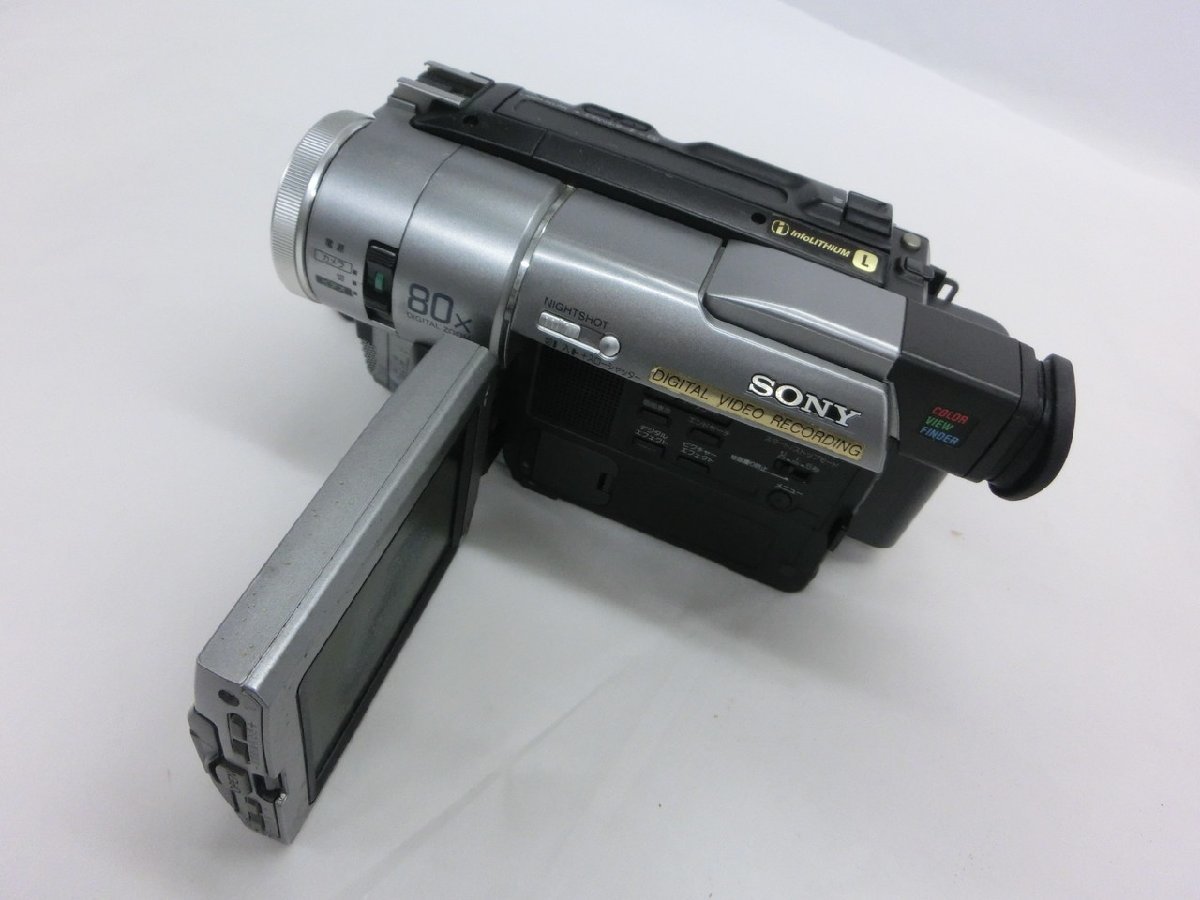 【O-5803】SONY DCR-TRV310 Digital8 8ミリ ビデオカメラ ソニー ジャンク【千円市場】_画像2