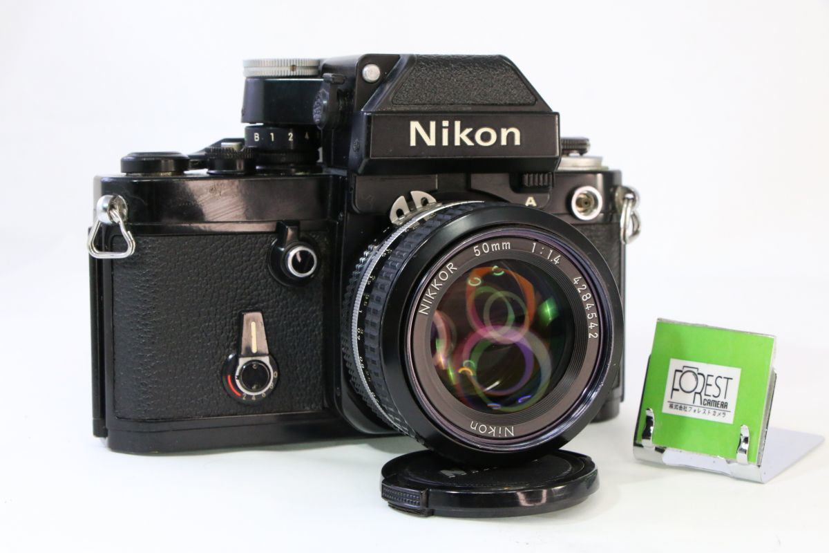 【同梱歓迎】実用■Nikon F2 フォトミックA ブラック+Ai NIKKOR 50mm F1.4■シャッター全速完動・露出計不良■■F51_画像1