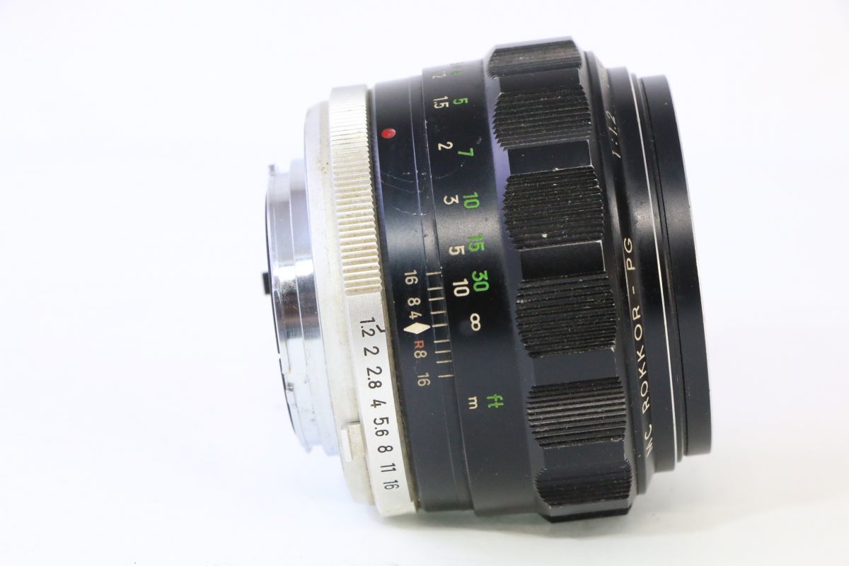 同梱歓迎】難あり実用□MINOLTA MC ROKKOR-PG 58mm F1.2□絞り完 同梱歓迎】難あり実用□MINOLTA MC ROKKOR-PG 58mm F1.2□絞り完
