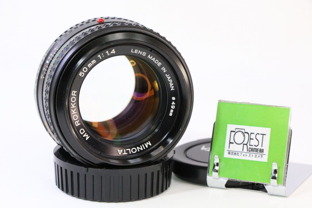 【同梱歓迎】【動作保証・点検済】良品■ミノルタ MINOLTA MD ROKKOR 50mm F1.4■2913