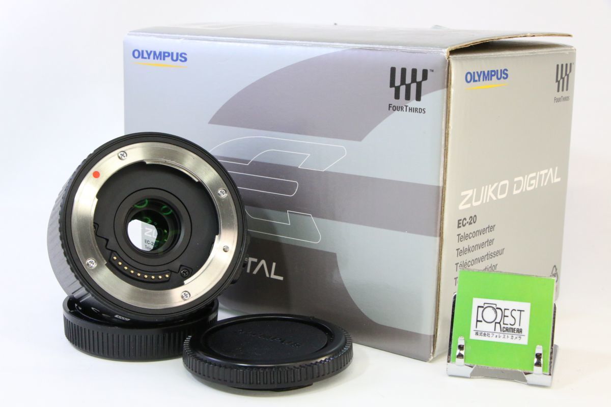 [ including in a package welcome ][ operation guarantee * inspection completed ] finest quality goods # Olympus OLYMPUS TELE CONVERTER EC-20# box attaching ##12414