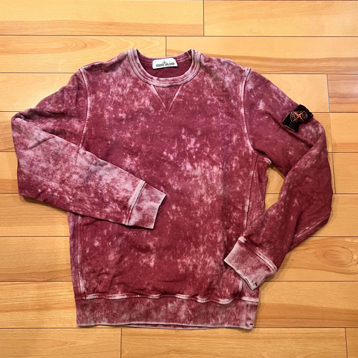 極美品 ストーンアイランド 染色 スウェット stone island S 極美品 ストーンアイランド 染色 スウェット stone island S
