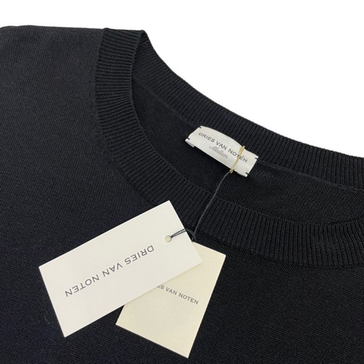 【新品】　定価64,900円　ドリスヴァンノッテン　セーター　黒　Mサイズ