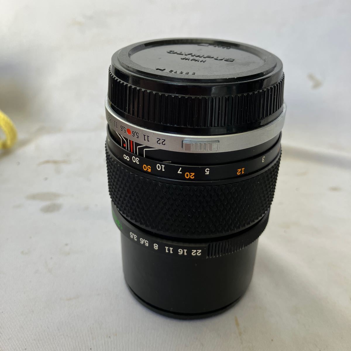 ◇【500円スタート】OLYMPUS オリンパス OM-1 フィルムカメラ レンズセット f=50mm 1:1.8 / f=135mm 1:3.5_画像8