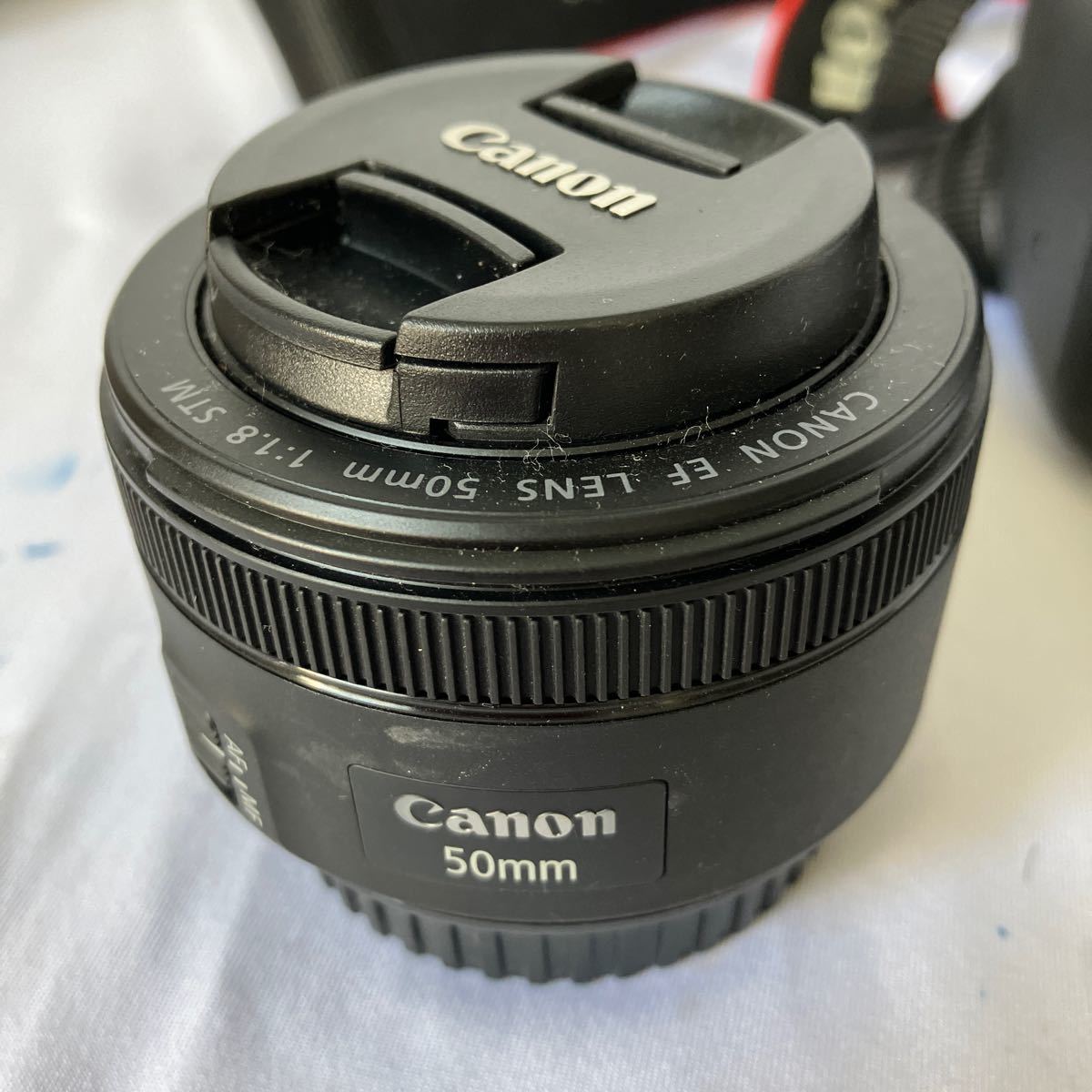 ▽【500円スタート】Canon キャノン EOS kiss X50 レンズキット CANON ZOOM LENS 18-55mm 1:3.5-5.6 IS Ⅱ / 50mm 1:1.8 STM_画像10