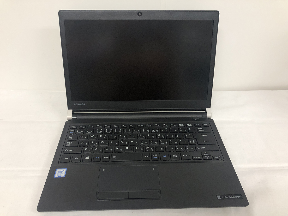 中古■13.3型 dynabook R73 [i5-7300U/8G/SSD:256G/Sマルチ/カメラ/SD/Win10]★AC付★送料無料の画像1