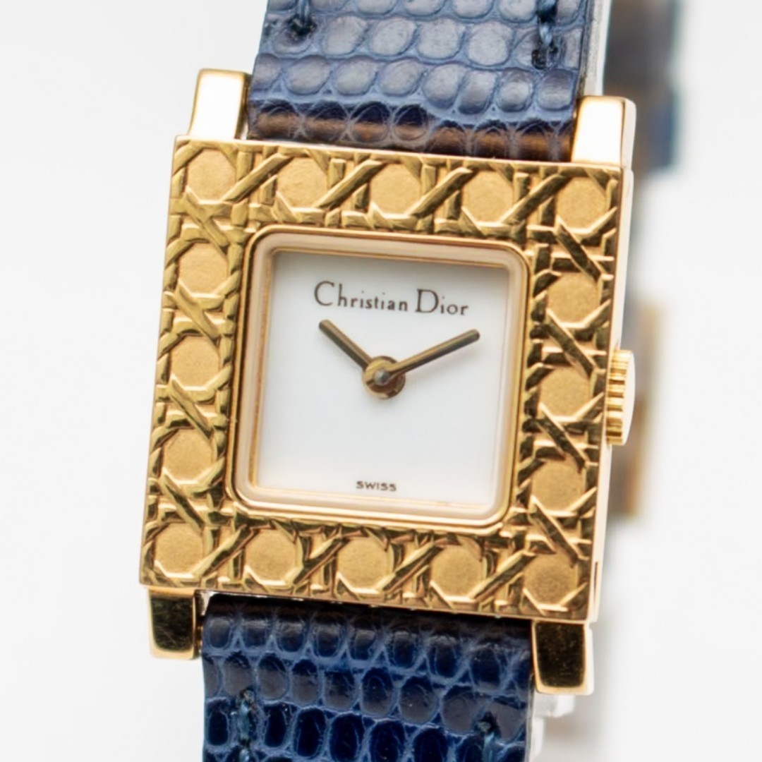 美品】Christian Dior ラ・パリジェンヌ レディース腕時計 D60-159