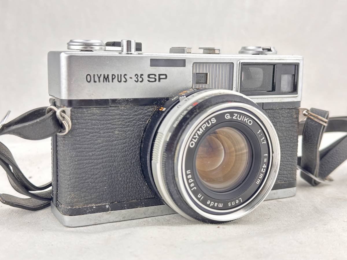 OLYMPUS オリンパス 35 SP G.ZUIKO 42mm f1.7 レンジファインダー フィルムカメラ 1円スタート_画像2