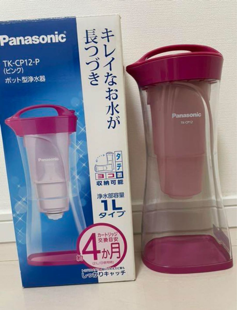 Panasonic浄水器 ポット型 ピンク TK-CP12-P