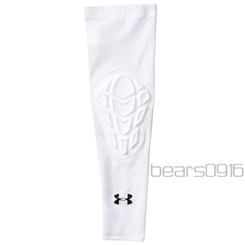  new goods UNDER ARMOUR Under Armor basketball for protection for pad sleeve Padded Shooter Sleeve white L/XL