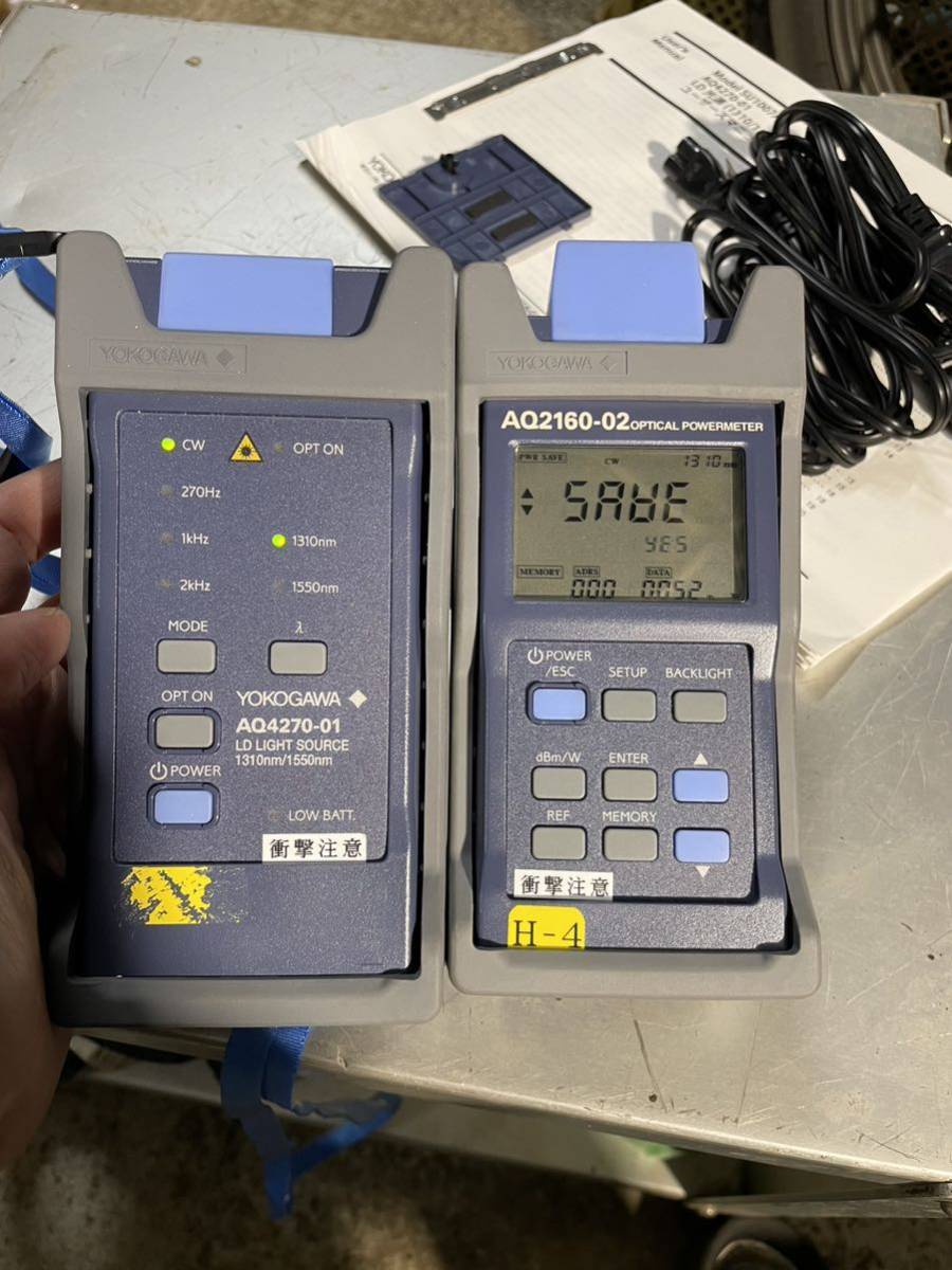 G46。F81。Yokogawa AQ4270-01。AQ2160-02。動作確認：通電チェックのみ。https://www.youtube.com/@misastore5758_画像2