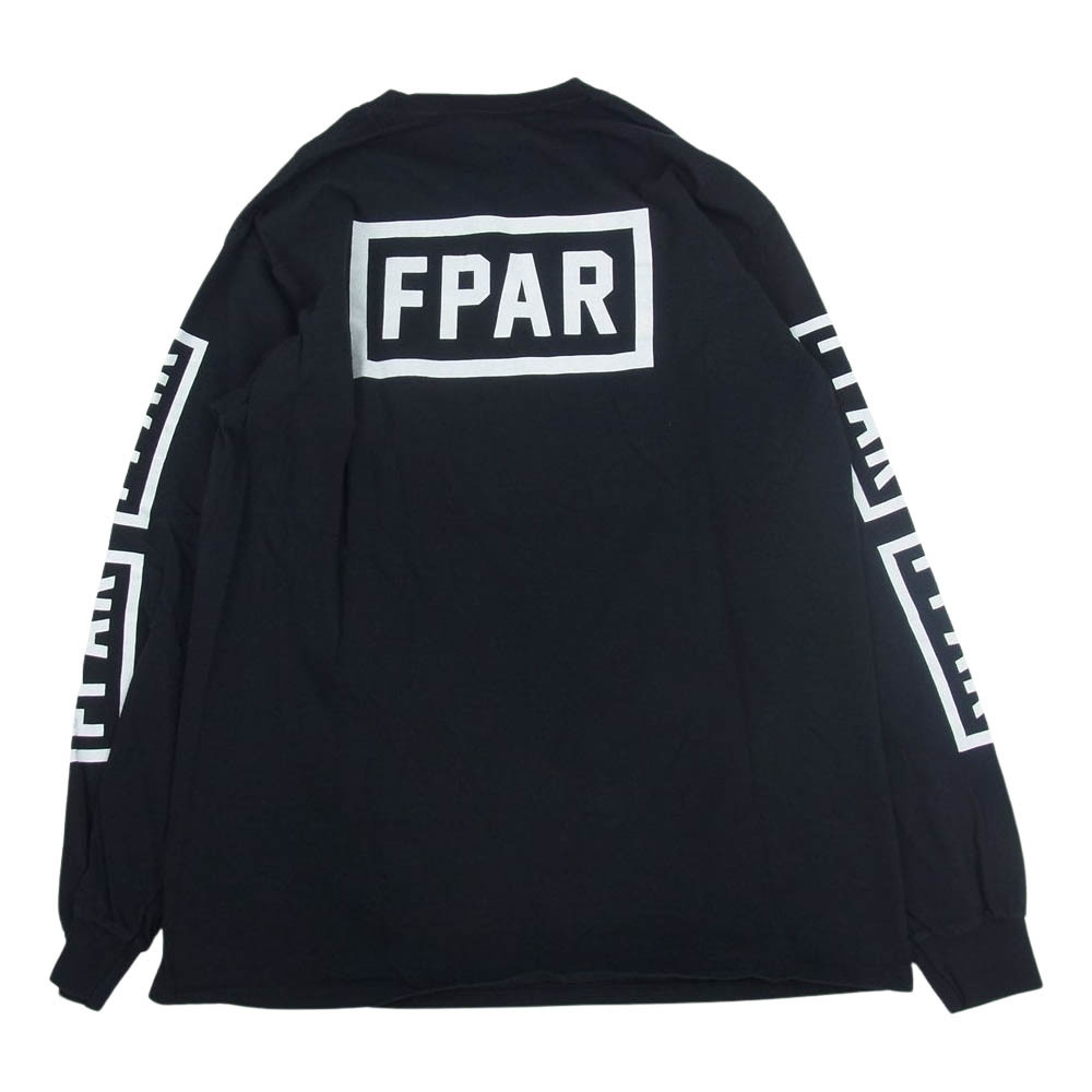 フォーティーパーセントアゲインストライツ FORTY PERCENTS AGAINST RIGHTS FPAR 長袖 Tシャツ ロンT ブラック系 M【中古】_画像2