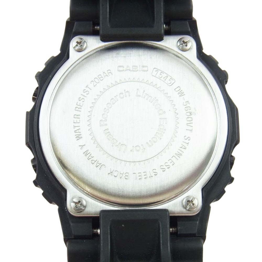 G-SHOCK ジーショック DW-5600VT デジタル 腕時計 ウォッチ ブラック系【中古】_画像2