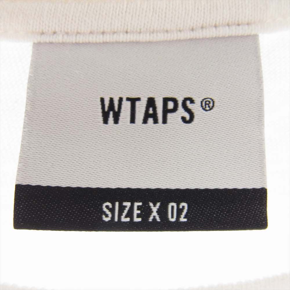 WTAPS ダブルタップス 22SS 221ATDT-STM06S URBAN TERRITORY アーバンテリトリー ショートスリーブ Tシャツ ホワイト系 X02【中古】_画像4