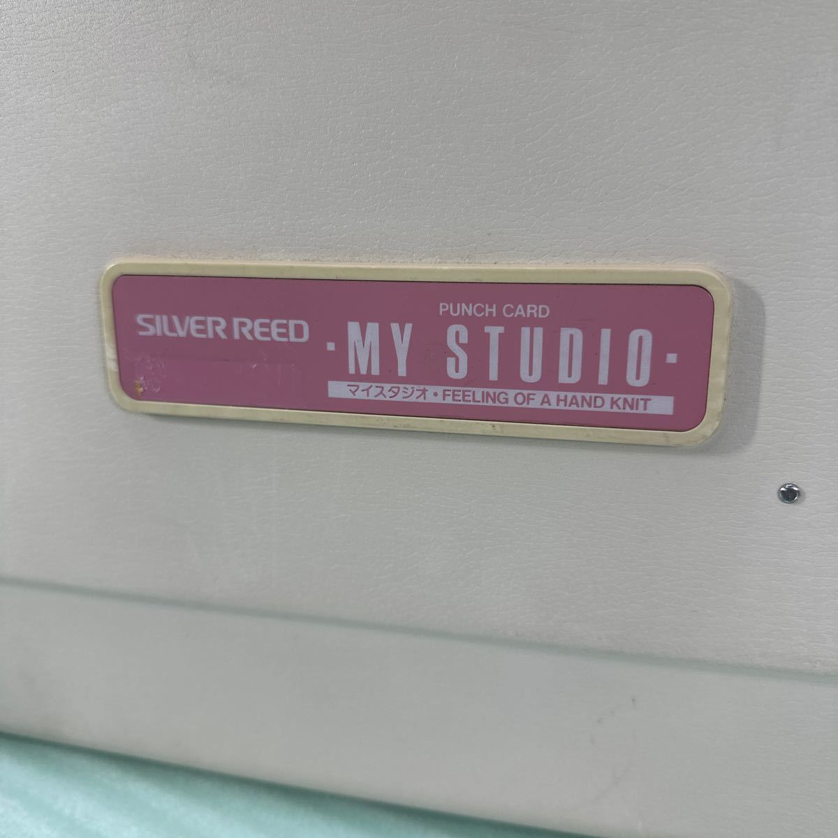 SILVER REED シルバーリード　マイスタジオ 　SK 155P　 編み機 　　中古品 ジャンク扱い_画像9