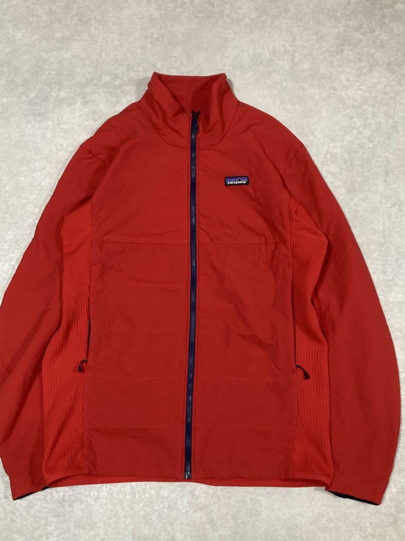 廃盤品 patagonia ナノエアライトハイブリッドジャケット L レッド_画像2