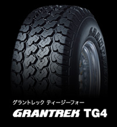 145R13 6PR 4 pcs set Dunlop GRANDTREK TG4 Grandtreck 