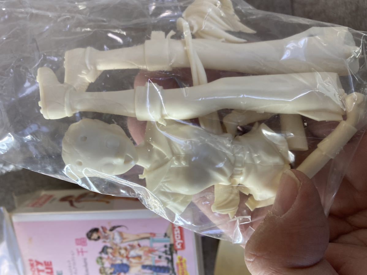  Kyosho 1/8 resin cast kit Doki-Doki pliti Lee g figure collection .. Hara Chiaki garage kit galet ki plastic model that time thing 