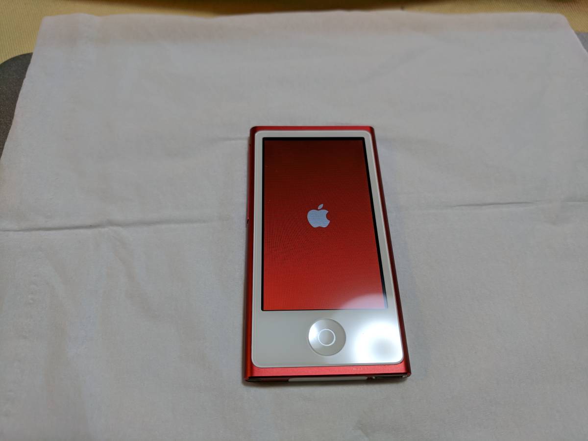 美品 apple iPod nano 第7世代 A1446 (PRODUCT)RED 16GB 原文:美品 apple iPod nano 第7世代 A1446 (PRODUCT)RED 16GB