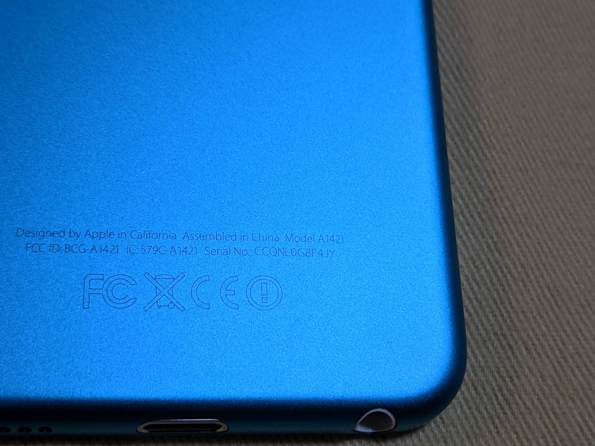 美品蘋果蘋果iPod touch A1421第五代藍色64GB 原文:美品 apple Apple iPod touch A1421 第5世代　ブルー 64GB