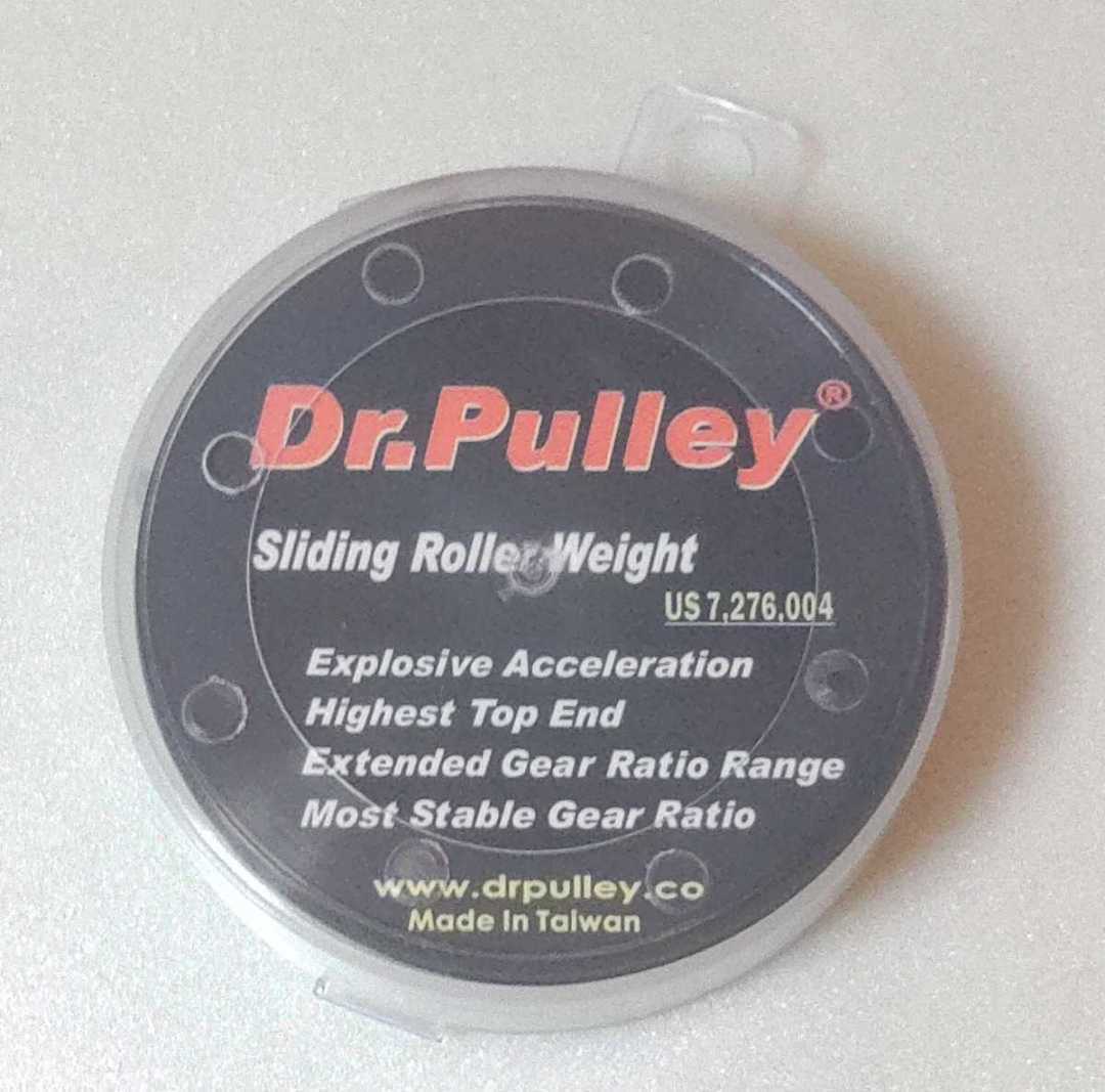 Dr.Pulley ドクタープーリー スライディングウエイトローラー φ15×12 5.0g アプリオ ジョグ JOG ZR 3YK 3KJ 4LV BW‘S VINO 送料140円～_画像7